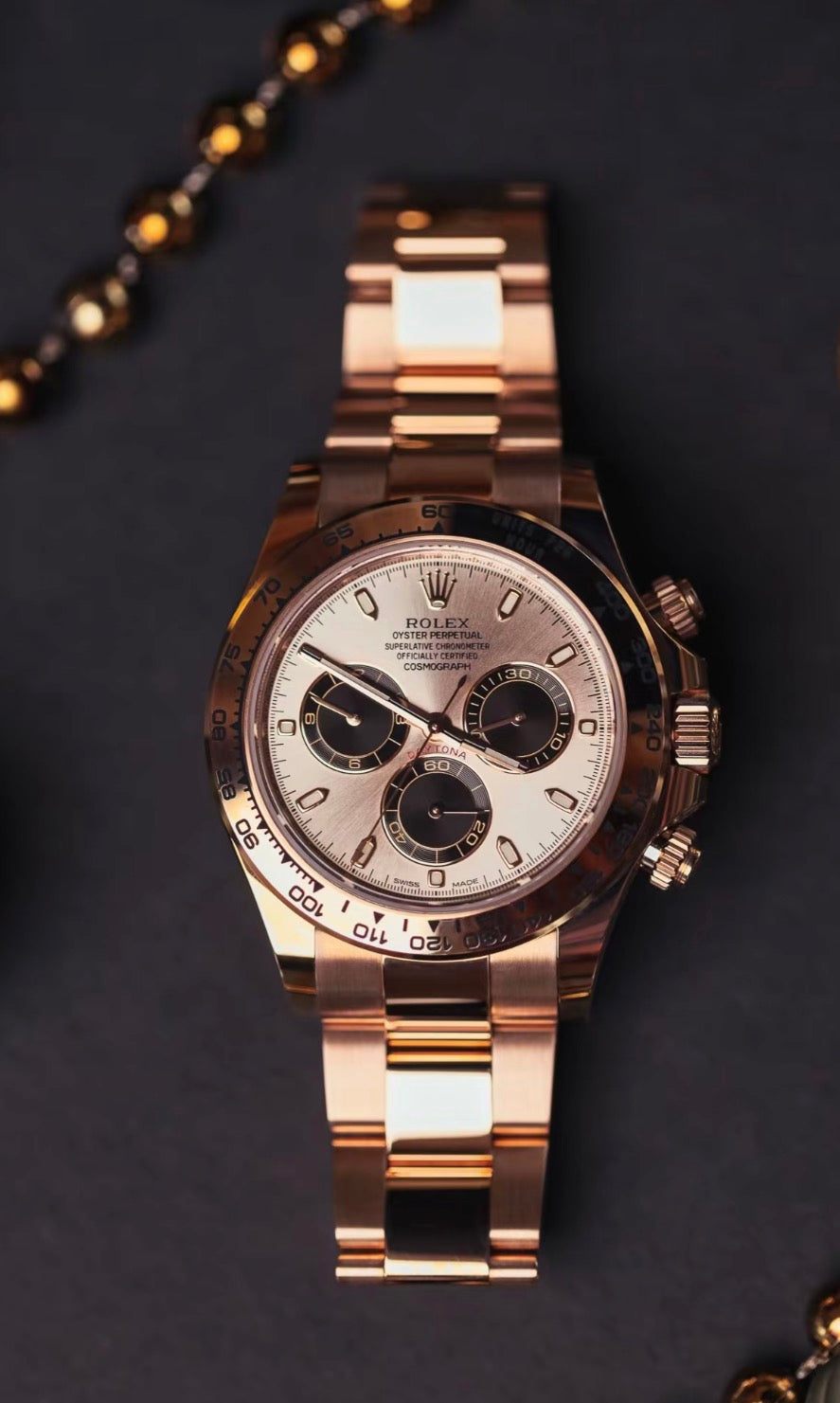 Rolex Daytona Gold – Cadran Champagne✨