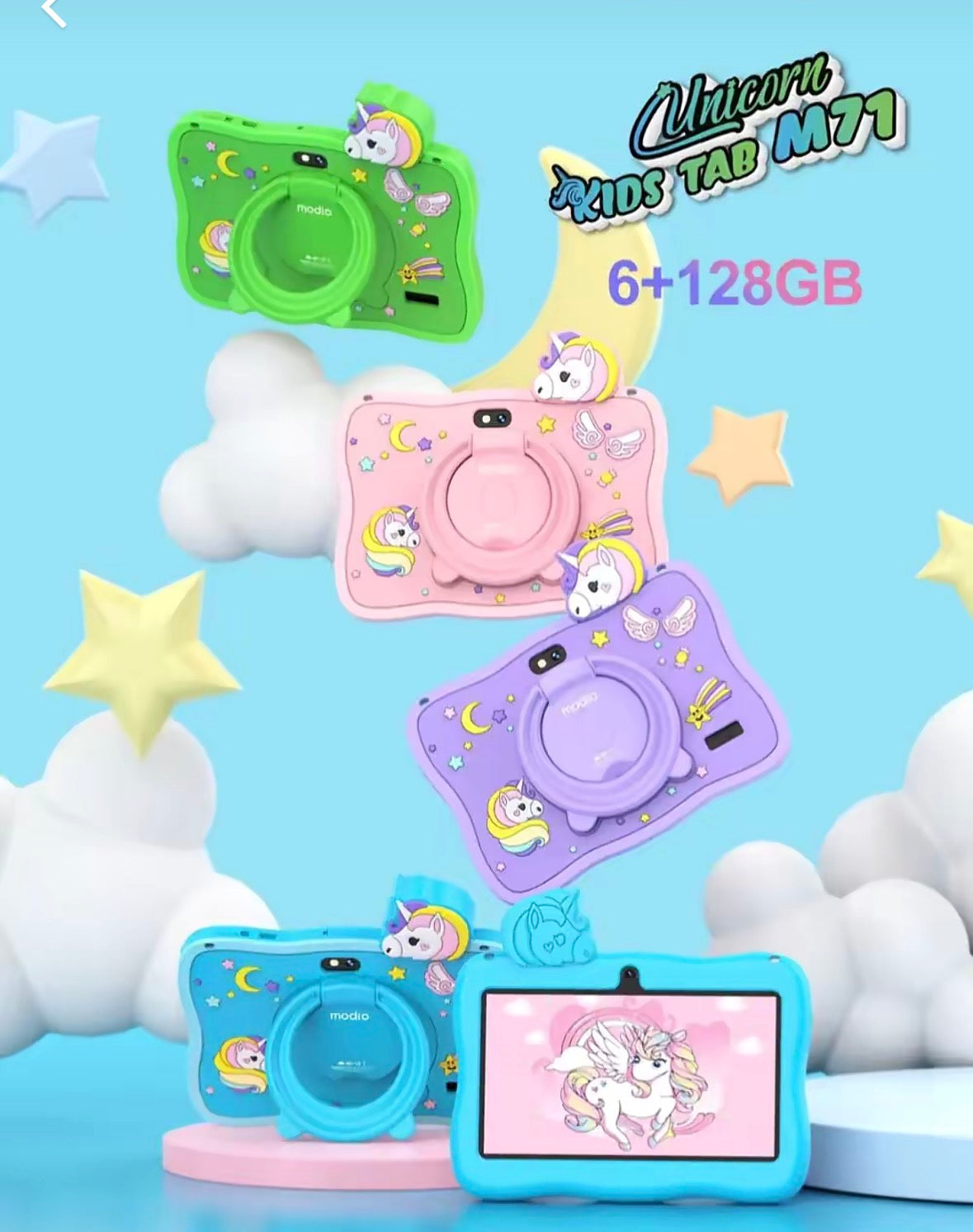 Tablette Éducative Enfant RAM6 Go + Stockage 128 Go