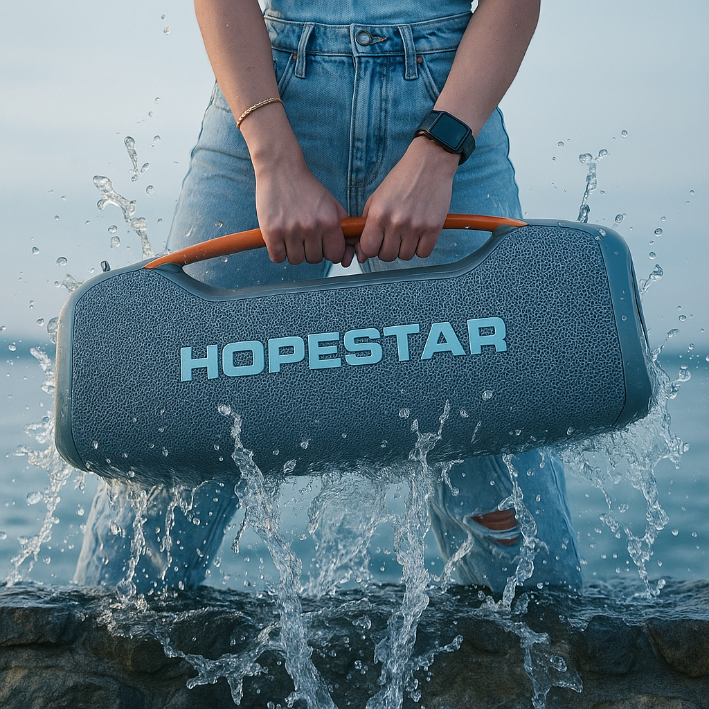 🔊 Enceinte Bluetooth Hopestar A60 – 100W de Puissance & Résistance à l’Eau