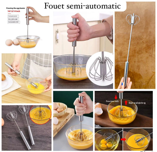 FOUET SEMI-AUTOMATIQUE EN INOX