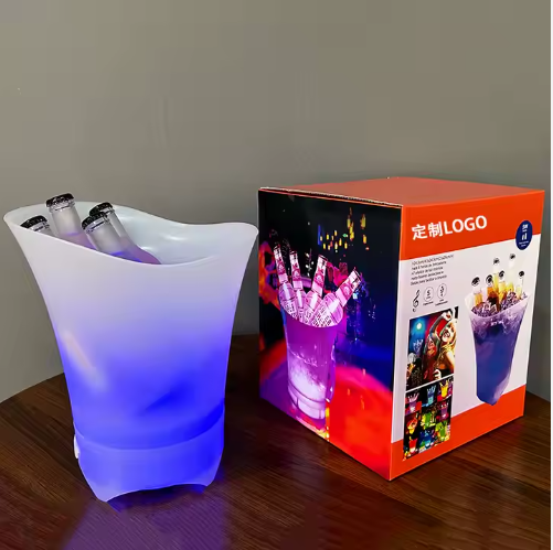 Seau lumineux à LED avec haut-parleur Bluetooth