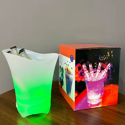 Seau lumineux à LED avec haut-parleur Bluetooth