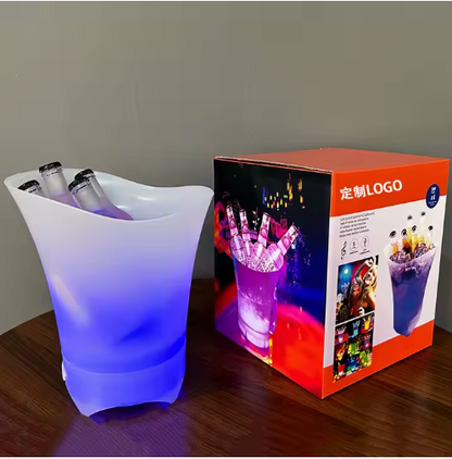 Seau lumineux à LED avec haut-parleur Bluetooth