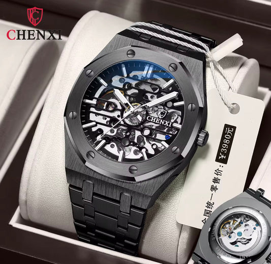⌚ Montre Chenxi Skeleton – Élégance & Précision