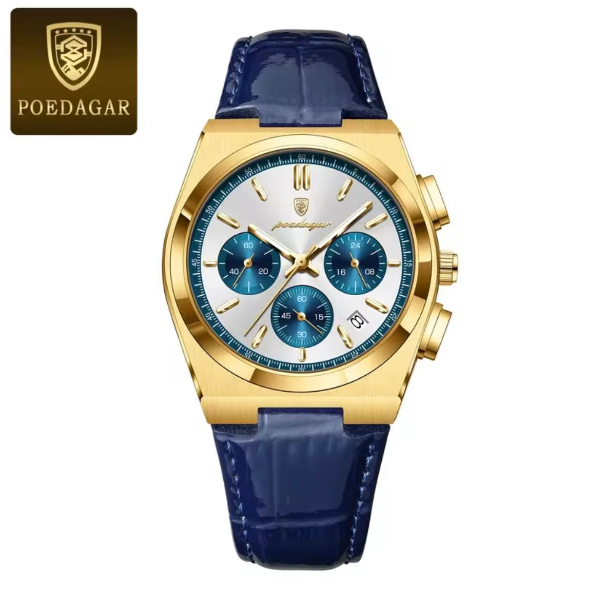 🕰️ Montre POEDAGAR Prestige – Élégance, Puissance et Distinction