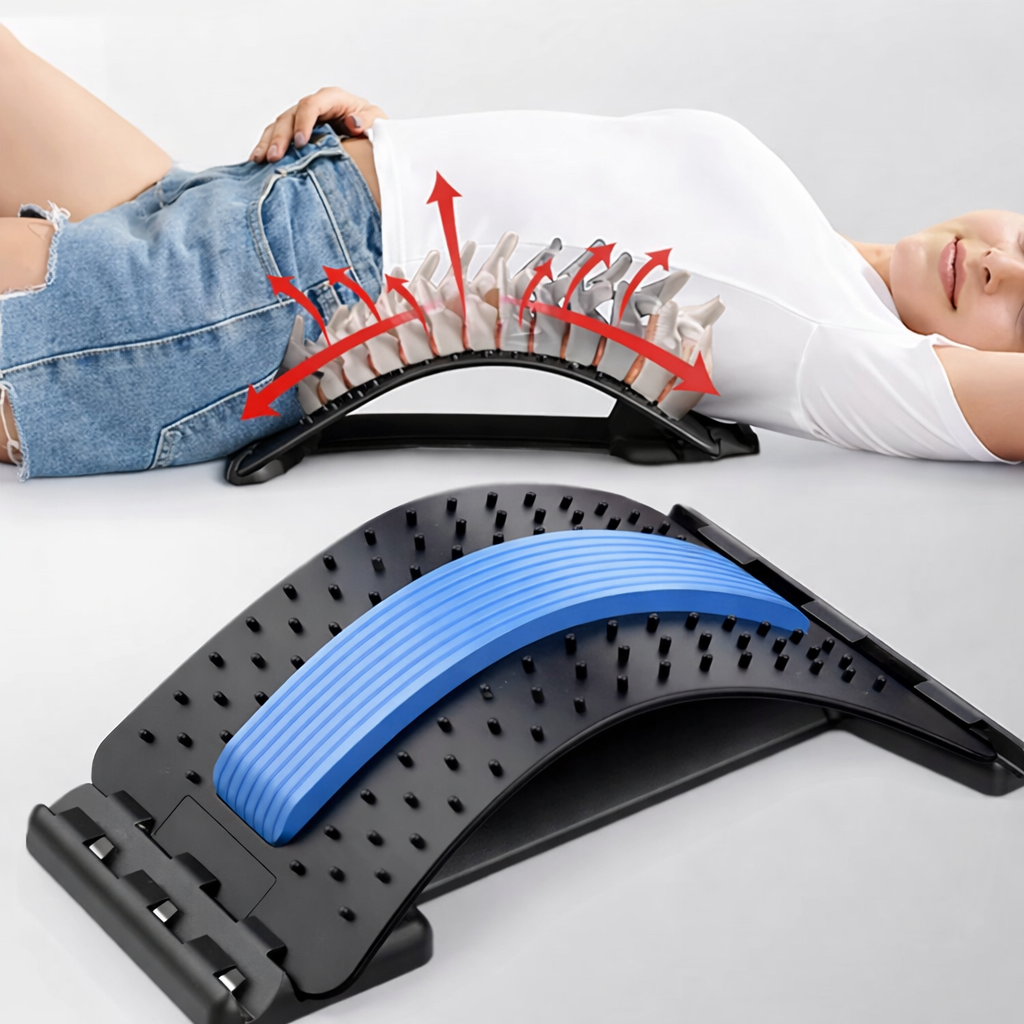 Civière Dorsale Ergonomique – Décompression de la Colonne & Soulagement Lombaire