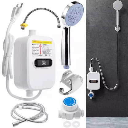 🚿 Chauffe-eau instantané électrique – Douche chaude immédiate