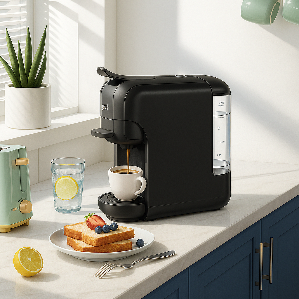 🏆 Machine à Café 4 en 1 WINNING STAR – Modèle ST-9705