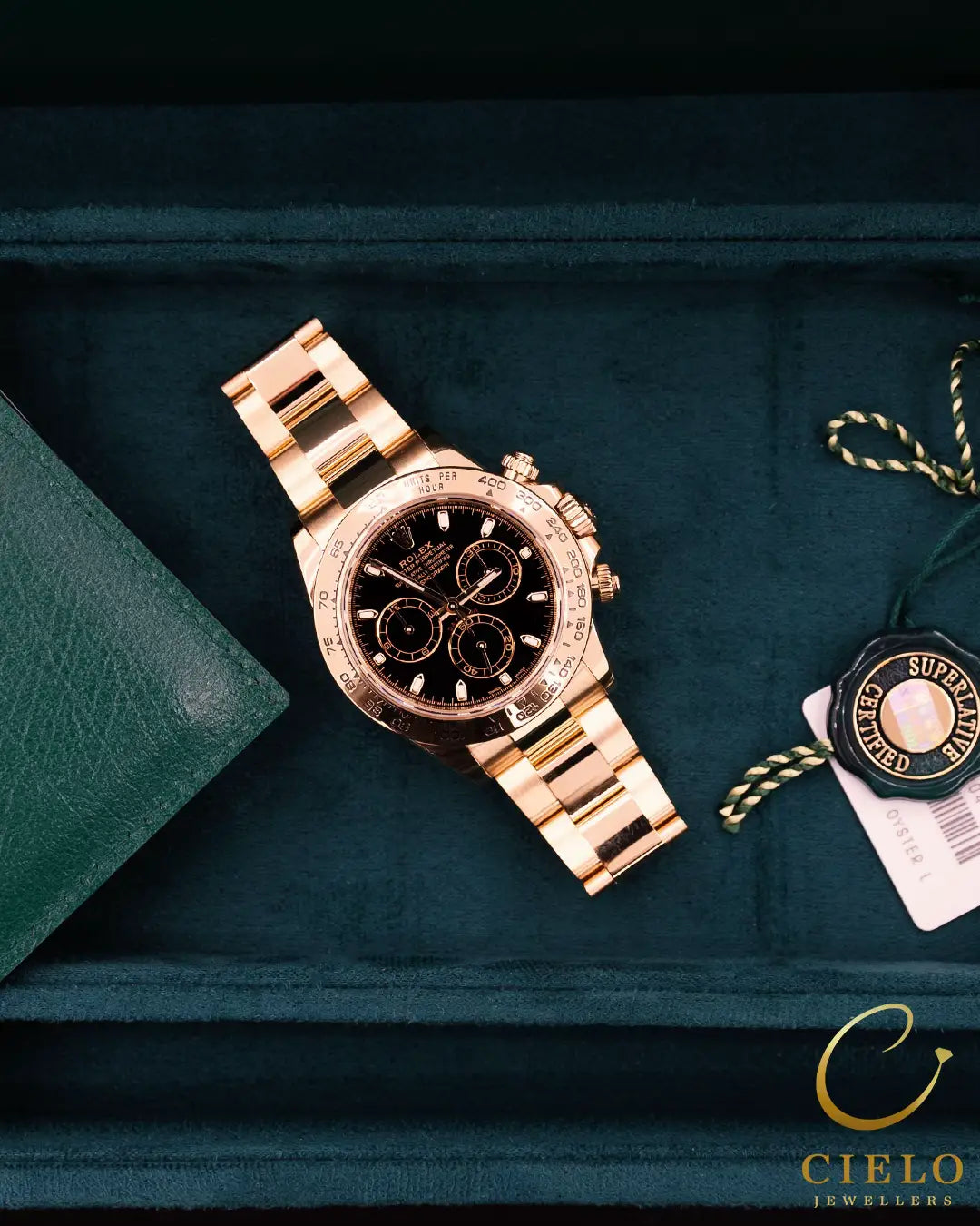 🕰️ ROLEX DAYTONA OR JAUNE – L’ÉLÉGANCE DU CHRONOGRAPHE LÉGENDAIRE