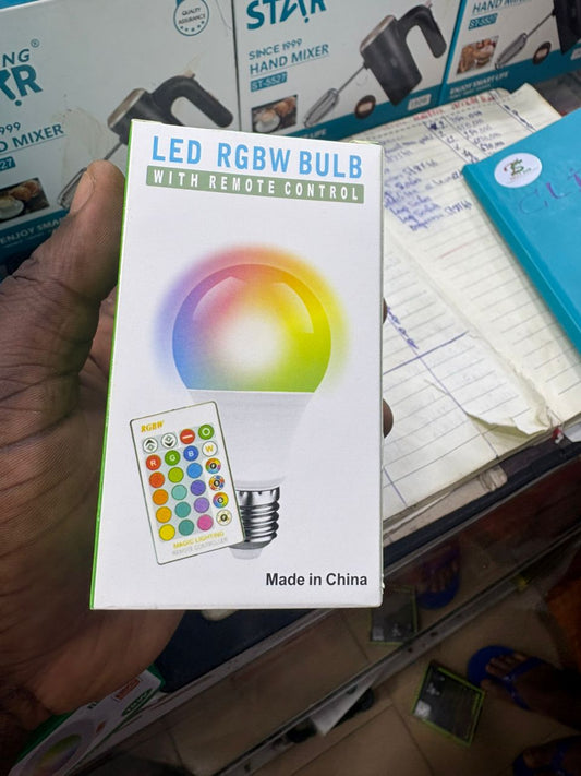 💡 Ampoule LED RGBW avec Télécommande