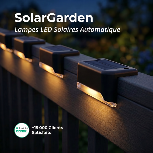Lampes LED solaires étanches