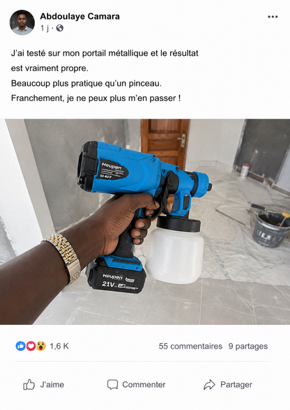 pistolet à peinture électrique