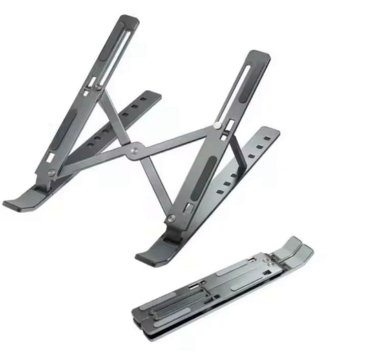 SUPPORT EN METAL PLIABLE POUR ORDINATEUR ET TABLETTE