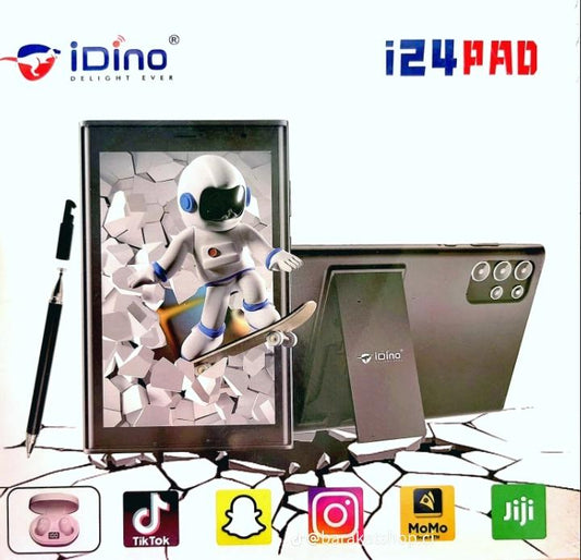 📱 iDino i24 Pad – La tablette grand écran qui fait tout (et plus)