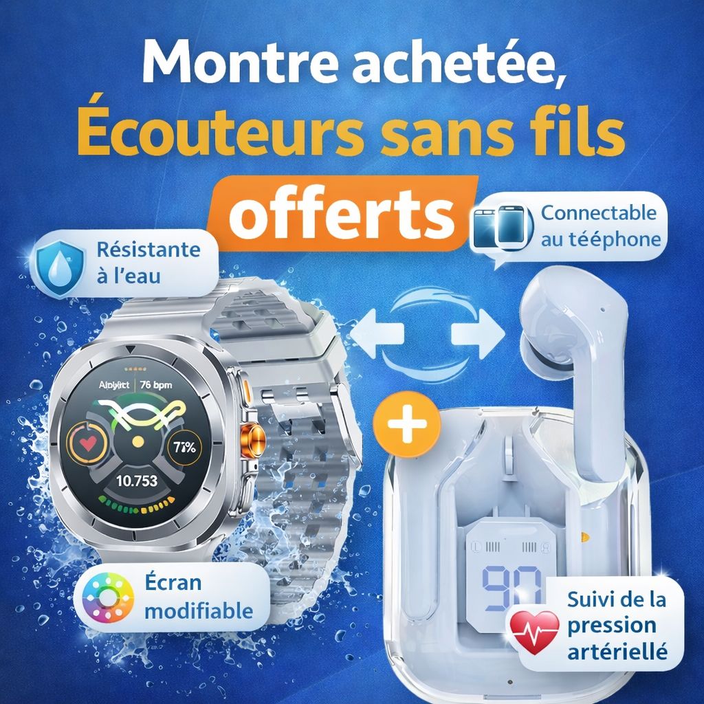 Montre connectée sous marin Z7 ULTRA⌚️💦